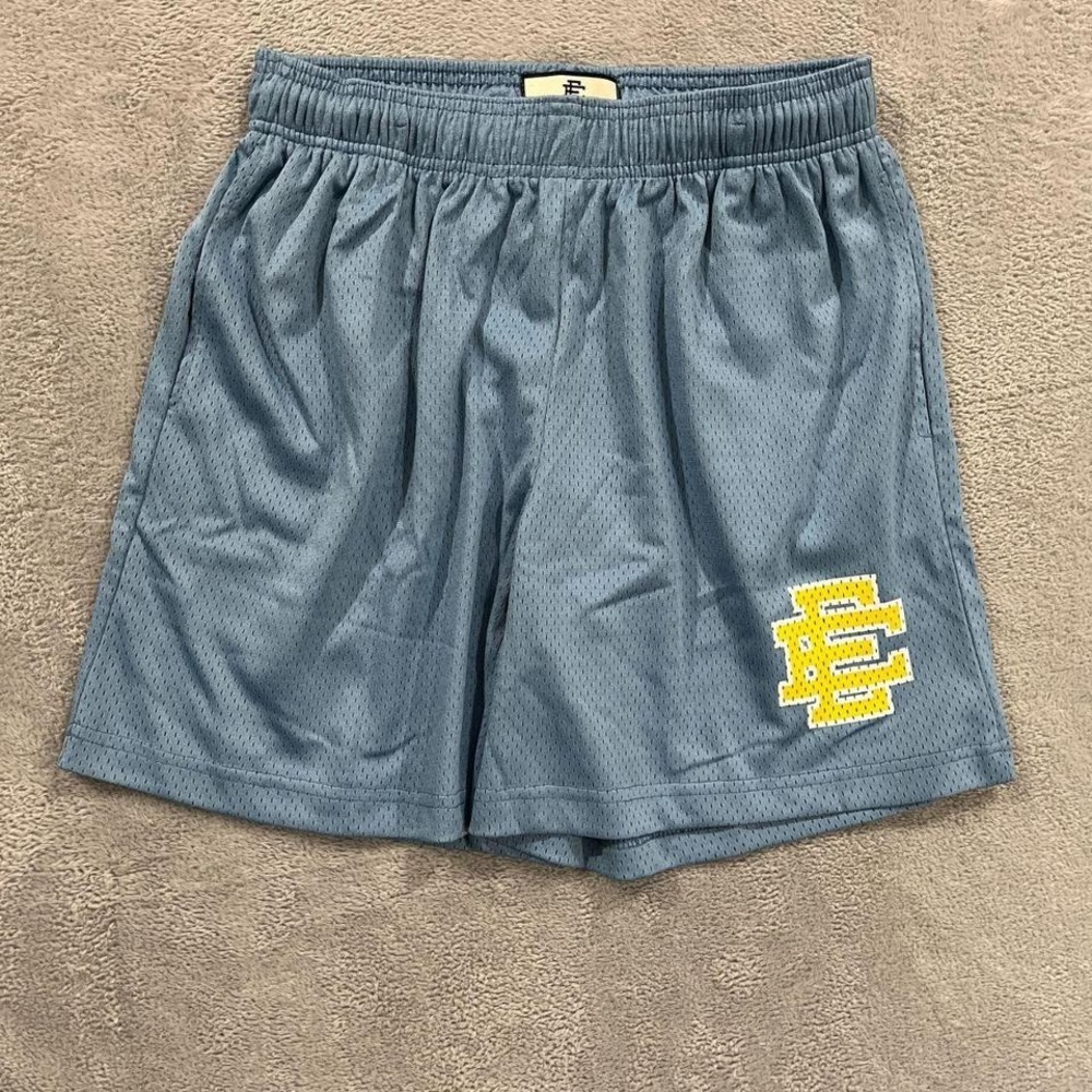Eric Emanuel‎ EE Basic Short Blue Size Medium Mesh